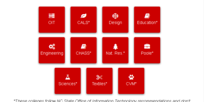 NC State Bookstores website refresh