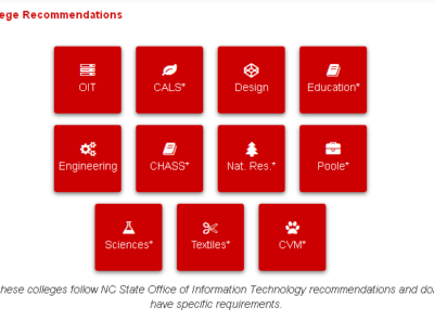 NC State Bookstores website refresh